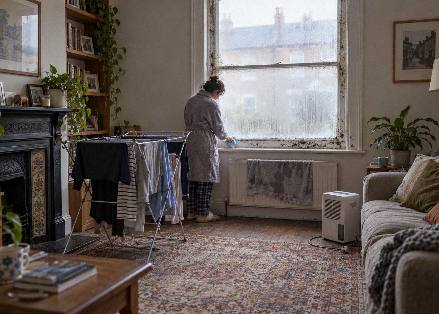 Dehumidifier vs Air Purifier for Window Condensation and Mould