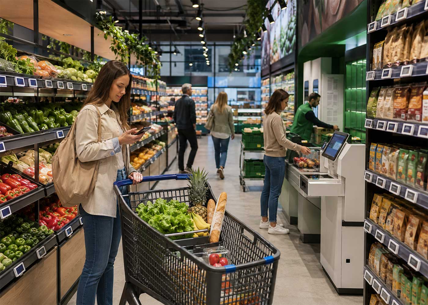 How Tech and E-Commerce Trends are Reshaping European Supermarkets