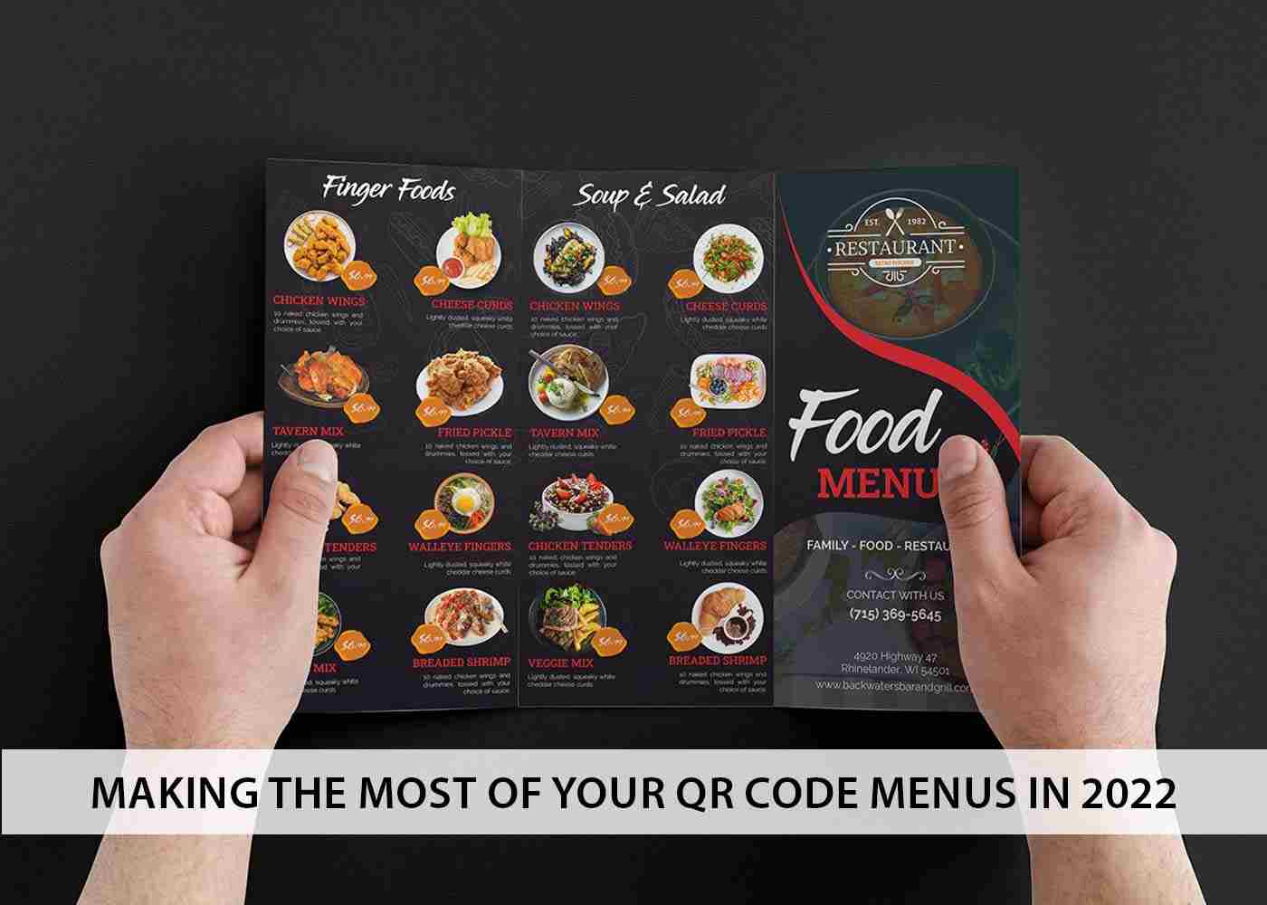 How to make the most of your QR Code Menu