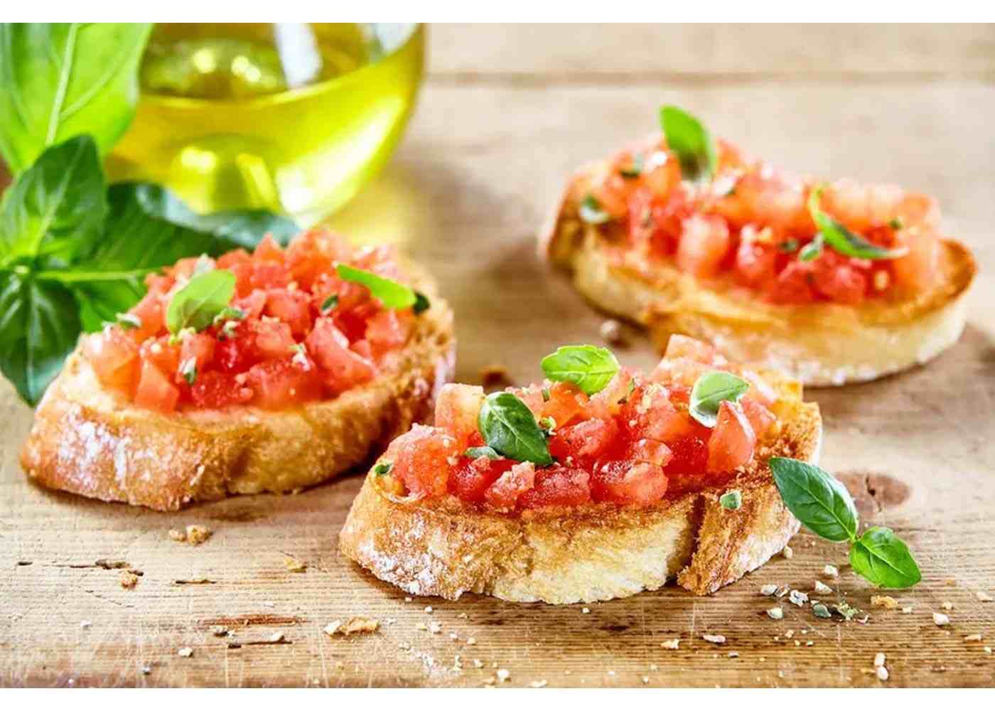 How to Make Tomato Bruschetta