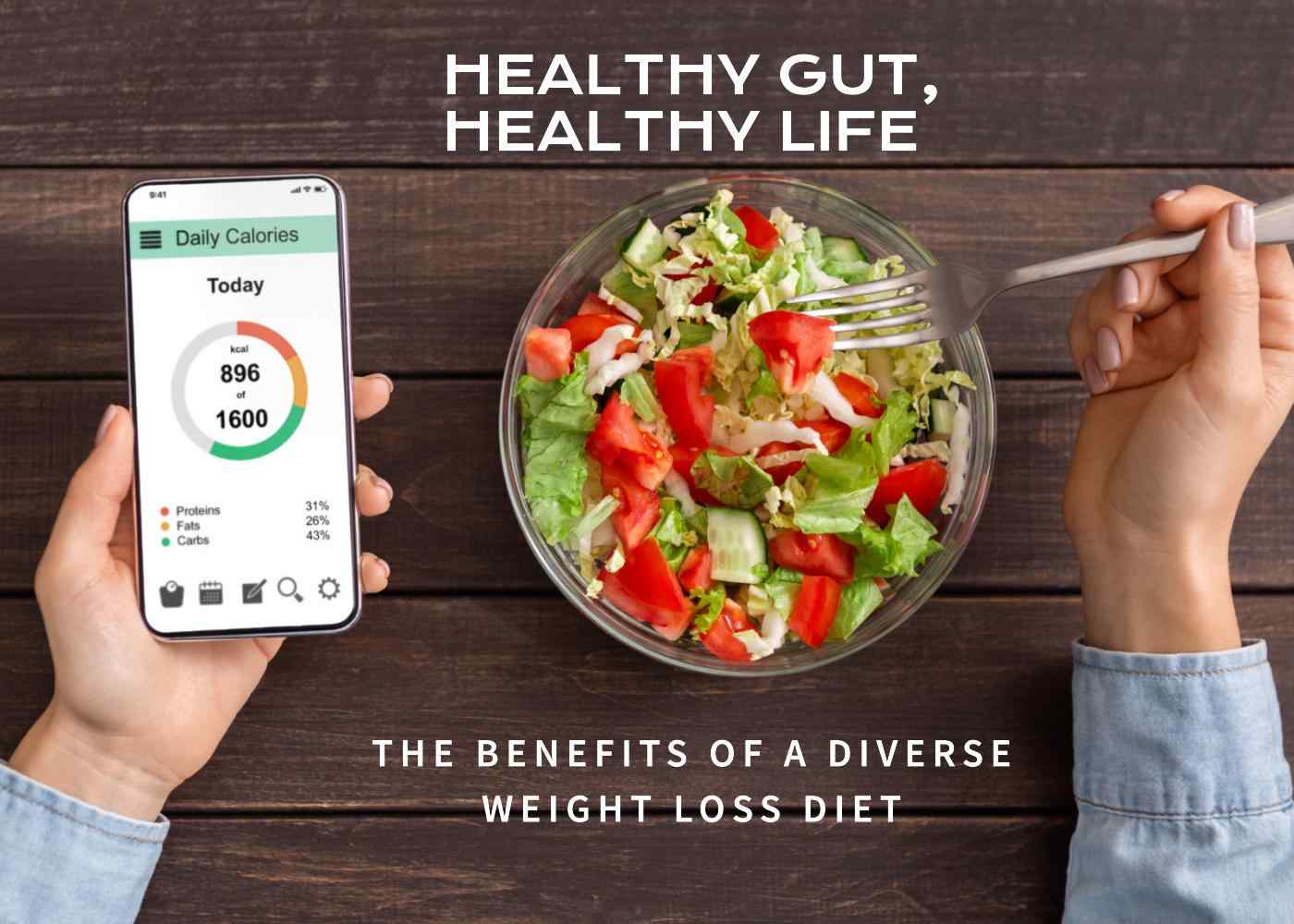 Benefits of a Diverse Weight loss Diet for Gut Health