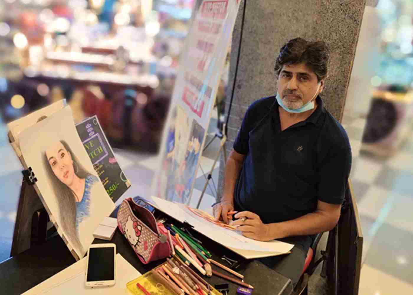 LIFE OF AN ARTIST IN KARACHI