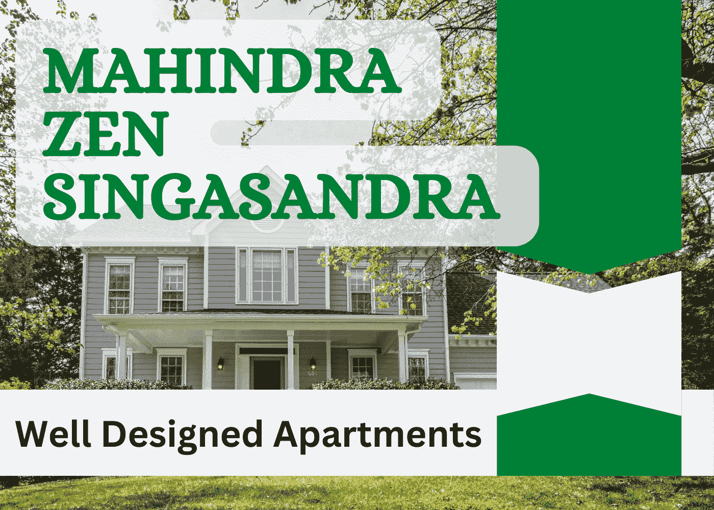 Mahindra Zen Singasandra Well Designed Apartments
