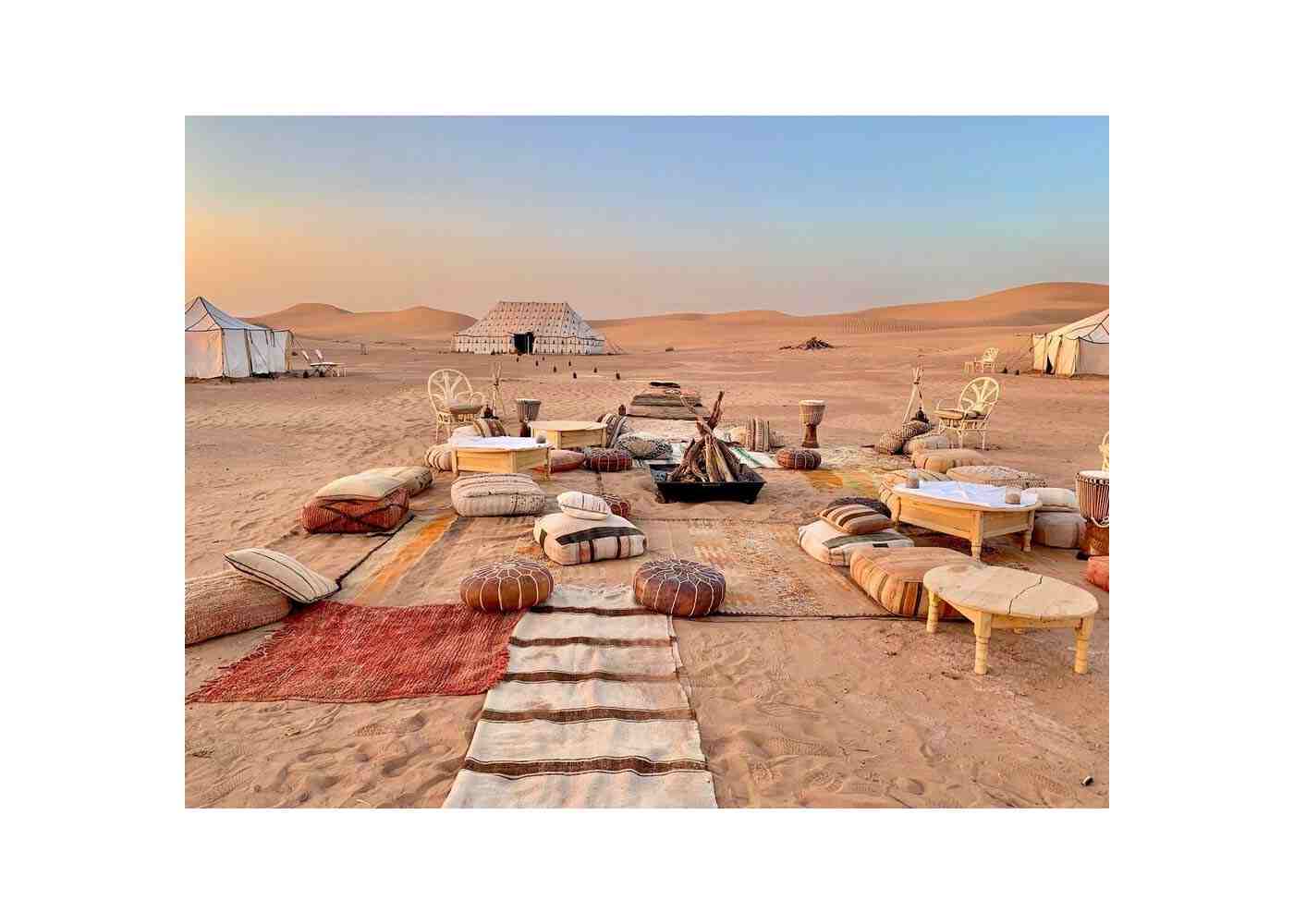 Morocco Camping in the Desert: A Journey into Timeless Beauty