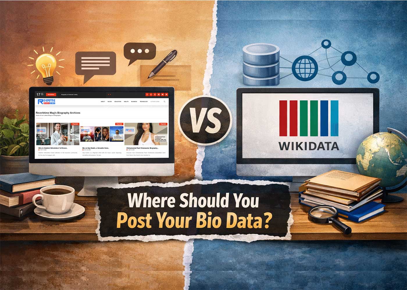 Reverbtime Magazine vs. Wikidata: Where Should You Post Your Bio Data?