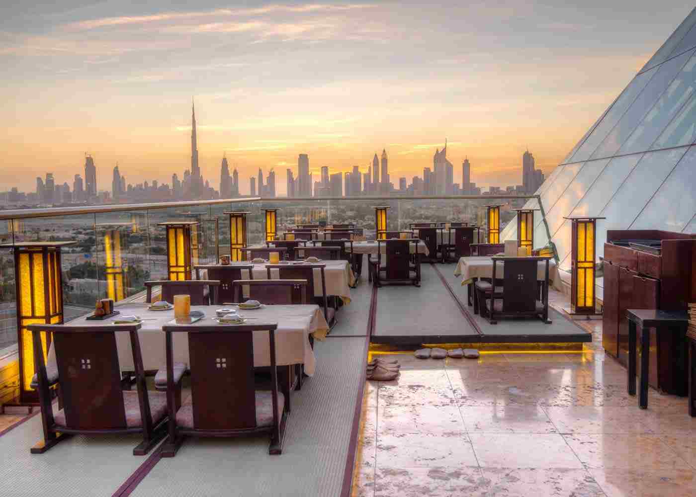 Rooftop and Beach Restaurants in Dubai