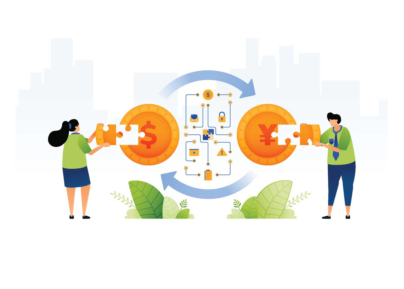 What Is More Important for Global Financial Transactions?