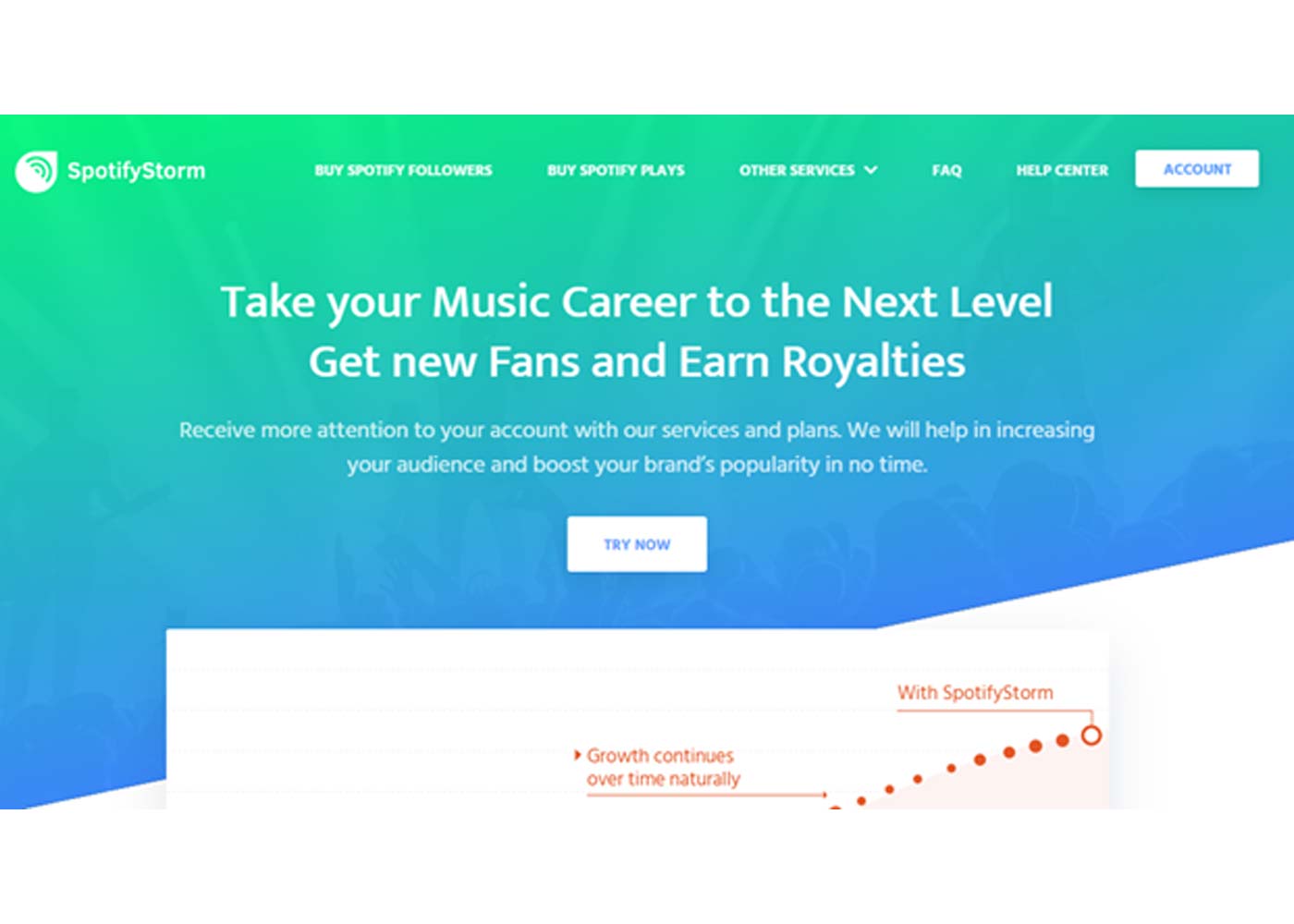 SpotifyStorm: A Review for Artists Who Want to Grow Their Audience