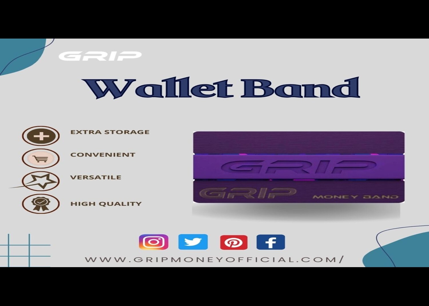  The Ultimate Guide To Choosing the Right Wallet Band To Secure Your Cash & Card | Grip Money Official