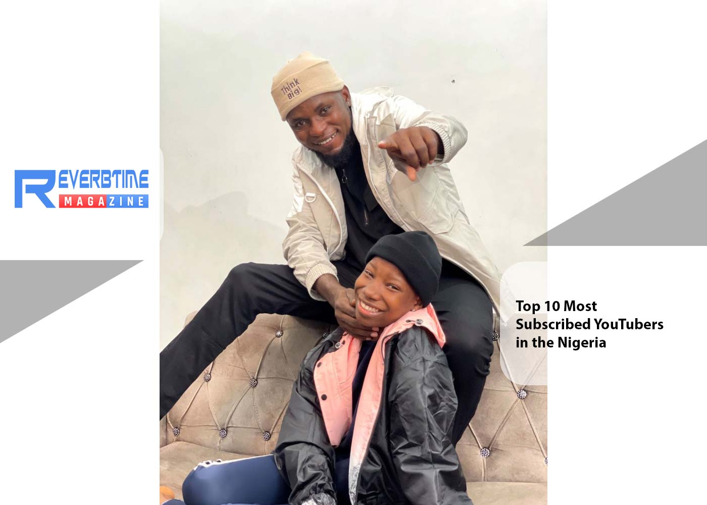 Top 10 most Subscribed YouTubers in Nigeria