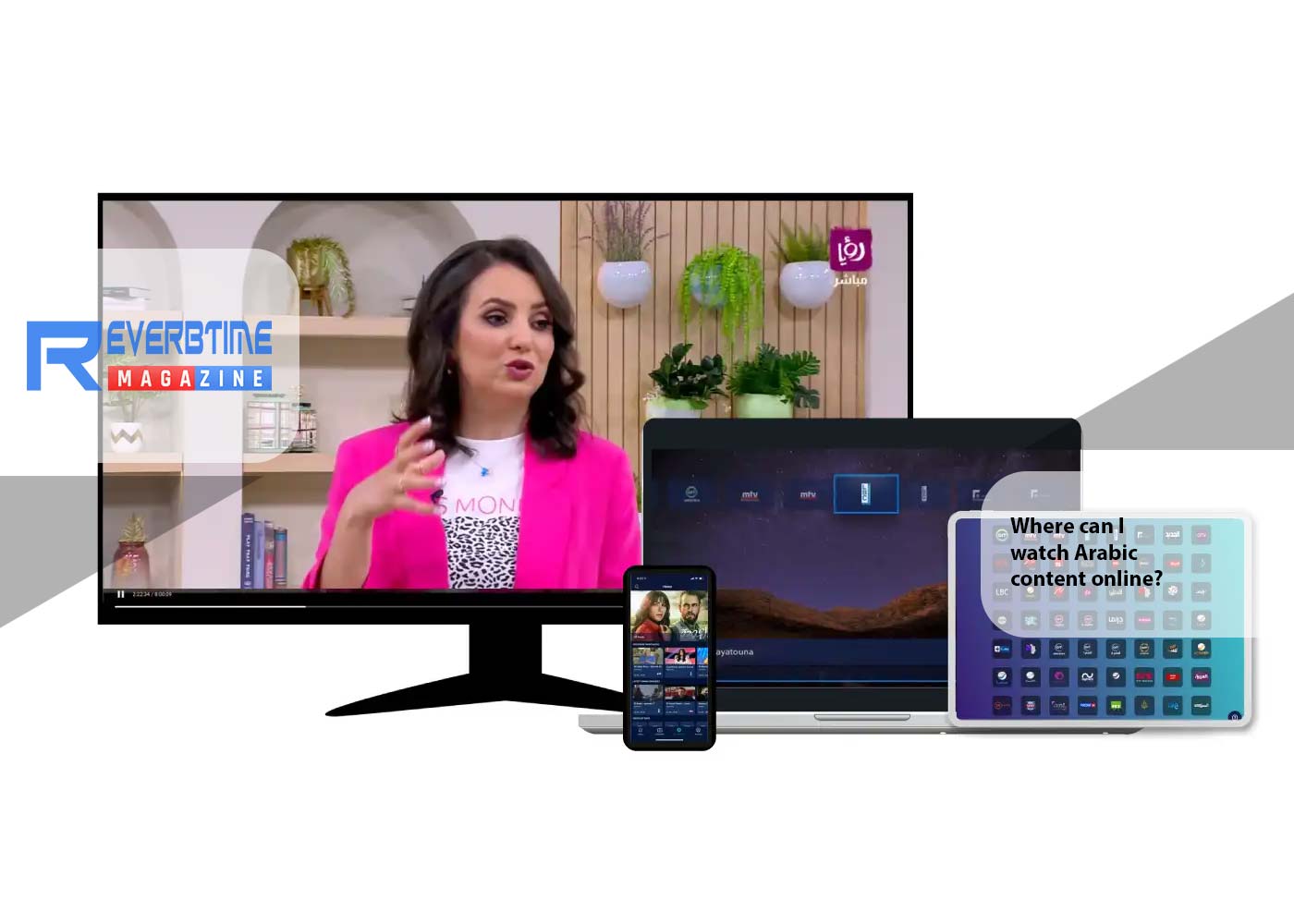 Where can I watch Arabic content online?