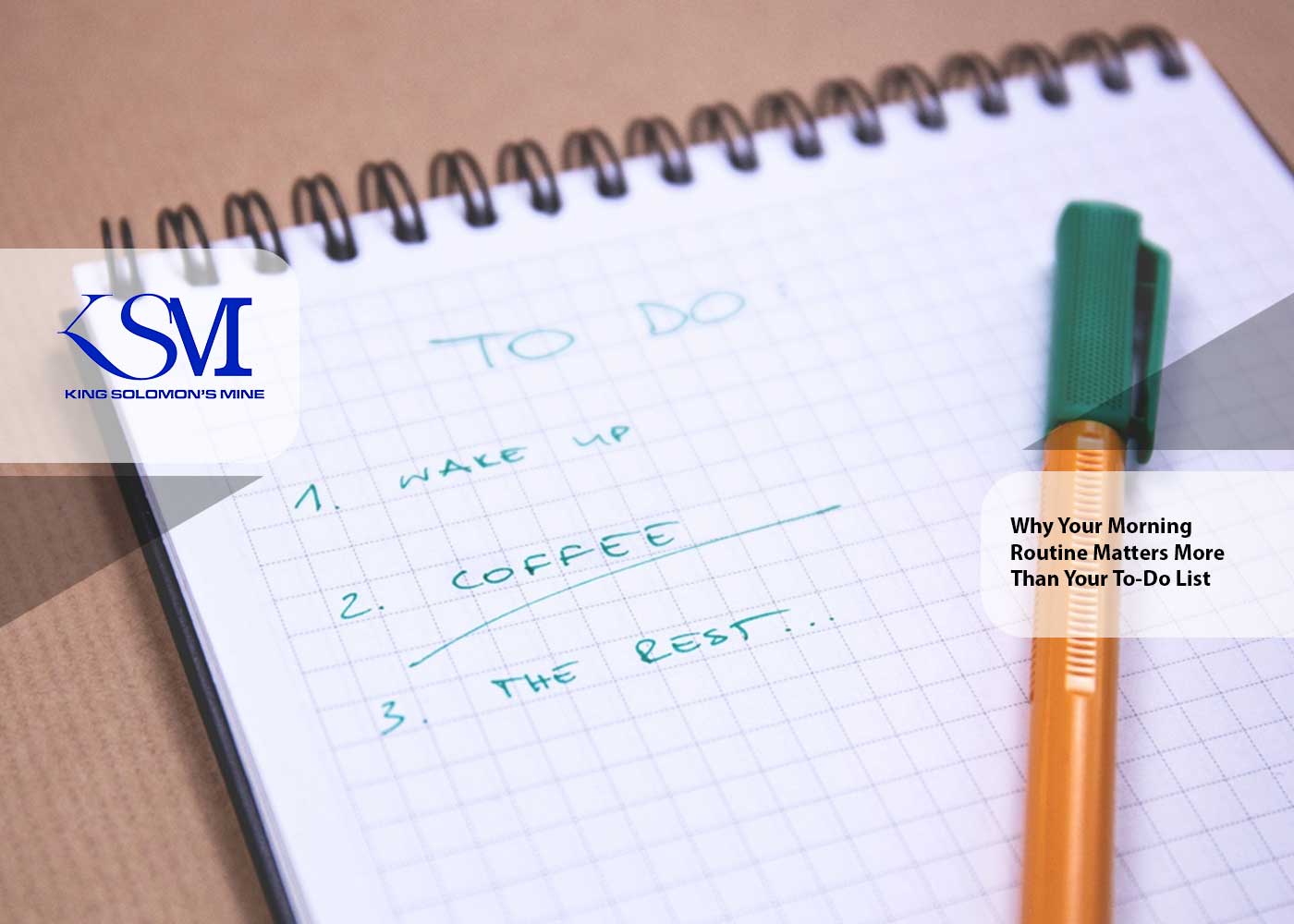 Why Your Morning Routine Matters More Than Your To-Do List