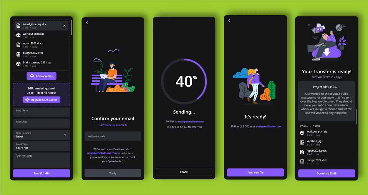 Share Family Events Easily With Transfer